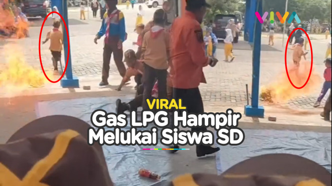 Puluhan Siswa SD di Tuban Hampir Terluka Karena Gas LPG