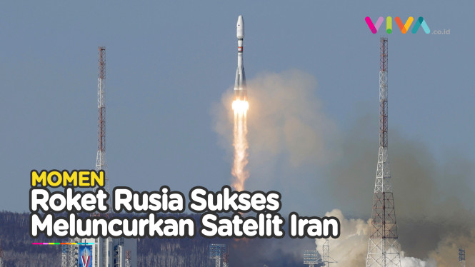 Makin Mesra, Roket Rusia Sukses Boyong Satelit Iran ke Orbit