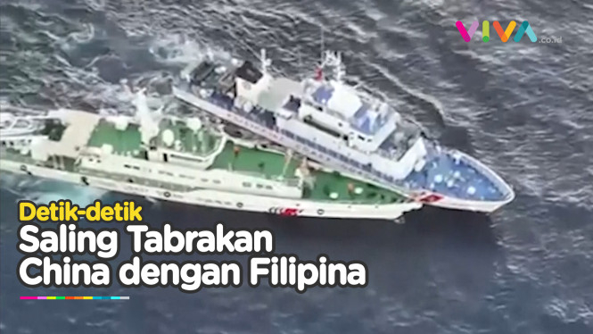 Duel di LCS, China 'Guyur' Kapal Filipina