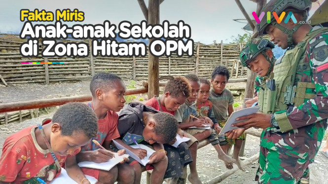 Pasukan Buaya Putih Kaget Soal Fakta Anak Sekolah di Papua