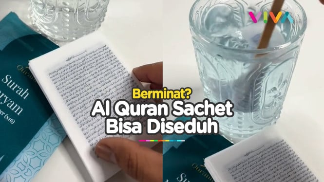 Al Quran Sachet Dijual Ratusan Ribu Buat Ruqyah, Minat?