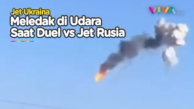 Dua Jet Tempur Perang, Mig-29 Ukraina Meledak di Udara