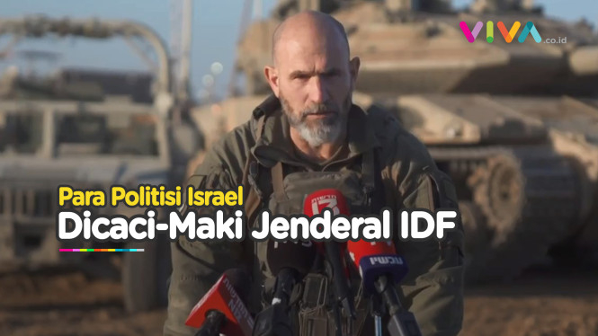Momen Langka Jenderal IDF Semprot Para Politisi Israel