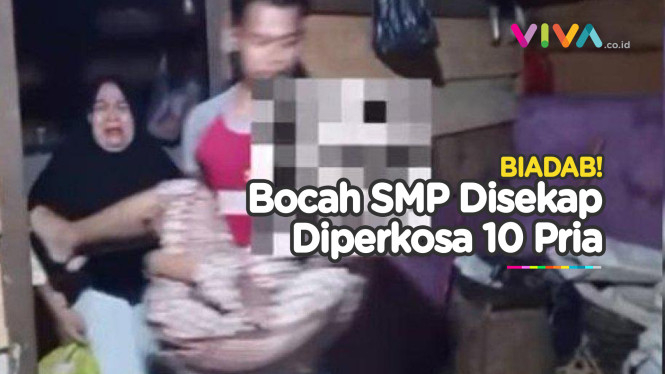 Detik-detik Evakuasi Siswi SMP 3 Hari Diperkosa 10 Pria