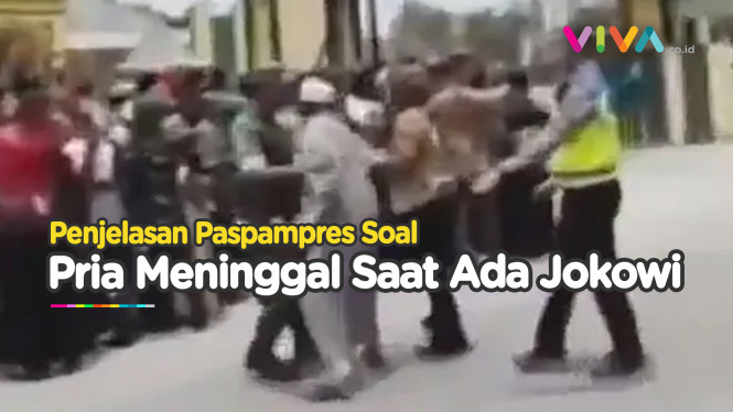 Paspampres Halangi Warga Masuk Masjid Saat Ada Jokowi