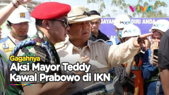 'Tak Ingin Pisah' Mayor Teddy Masih Temani Prabowo ke IKN