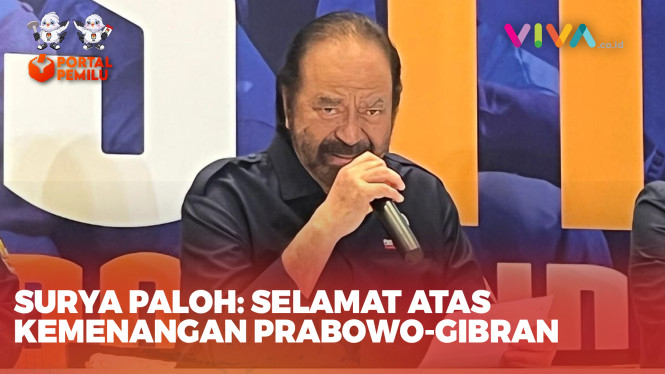 Legowo! Surya Paloh Beri Selamat ke Prabowo, AMIN Diprank?