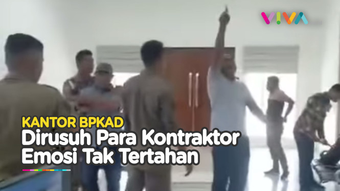 Para Kontraktor Acak-acak Kantor BPKAD Maluku Utara Tuntut..