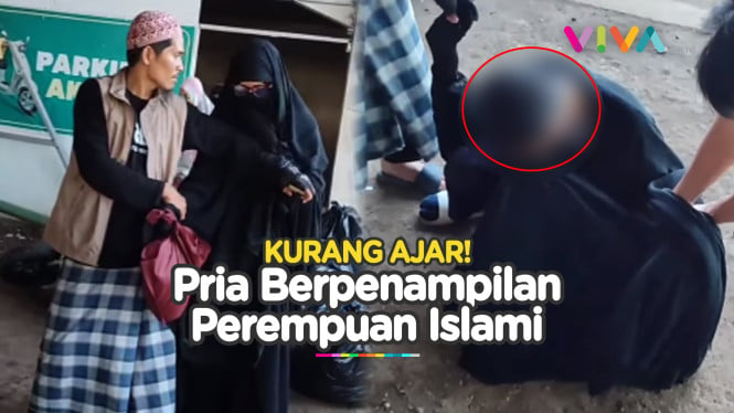 'Wanita Jadi-jadian' Ketangkap Basah Bikin Onar di Masjid