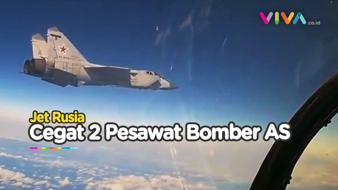 Insiden Jet Tempur Rusia Cegat 2 Pesawat Pengebom AS