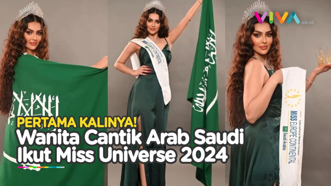 Tampil Tanpa Hijab! Arab Saudi Ikut Miss Universe 2024