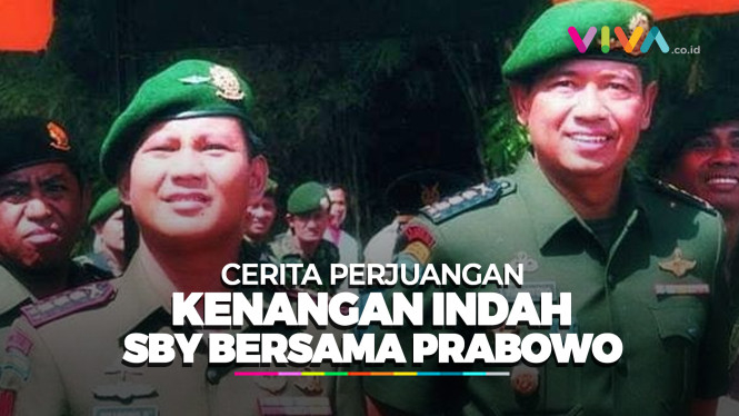Prabowo Memutar Kenangan Bersama SBY, Digembleng Sarwo Edhie