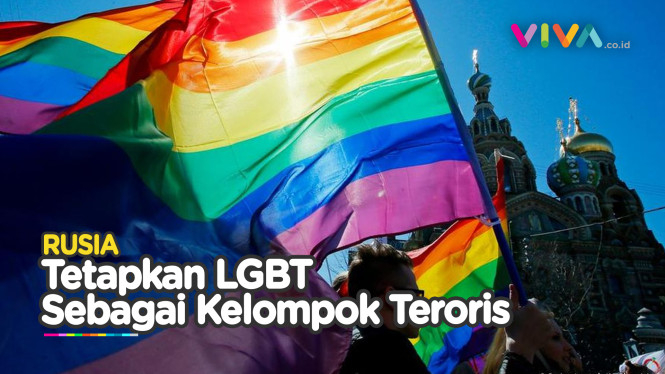Rusia Tetapkan Gerakan LGBT sebagai Organisasi Terorisme