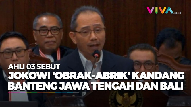 Ahli Kubu 03: Jokowi Pengaruhi Suara di Kandang Banteng