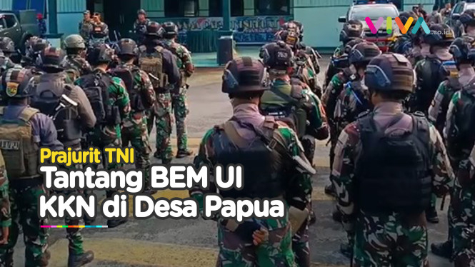 Semprot TNI, BEM UI Ditantang KKN di 'Sarang OPM'