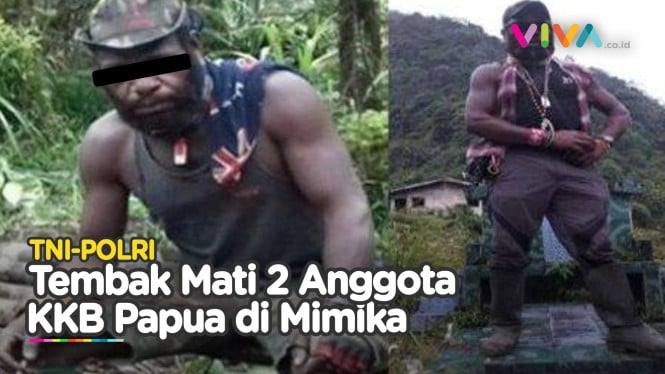 TNI dan Polisi Berhasil Tembak Mati 2 Jagoan KKB di Mimika!