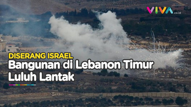 Israel Serang Wilayah Lebanon Timur Dekat Suriah