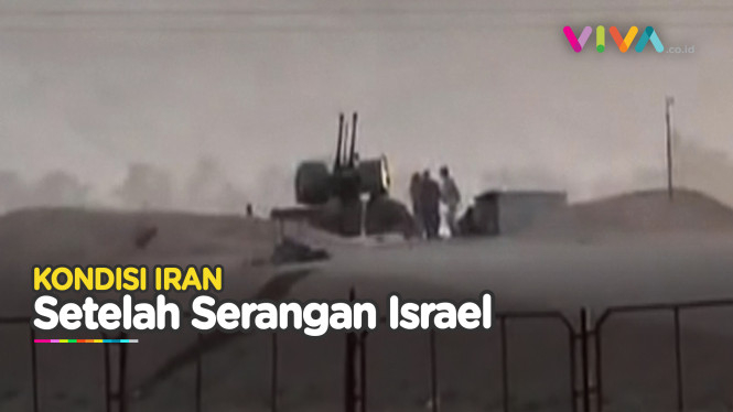 Kondisi Iran Usai Serangan Israel, Tembak Pertahanan Udara