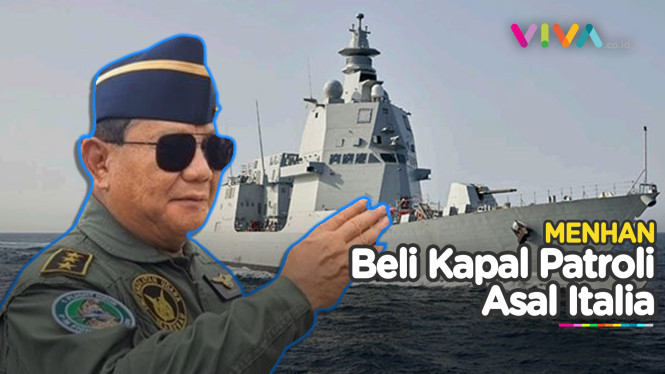Menhan Prabowo Beli 2 Kapal Perang Canggih Buatan Italia