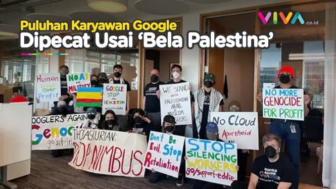 28 Karyawan Google Dipecat Usai Protes Proyek Israel