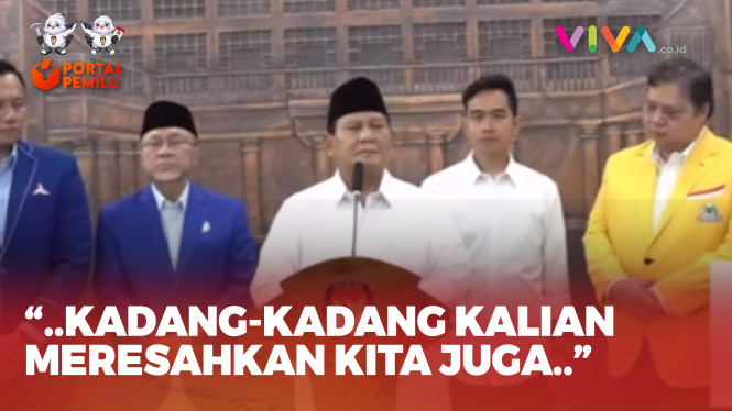 Sebut Pers Meresahkan, Prabowo Bikin Para Menteri Ngakak