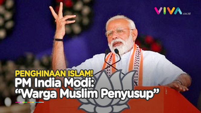 PM India Narendra Modi Blak-blakan Hina Islam: Penyusup!
