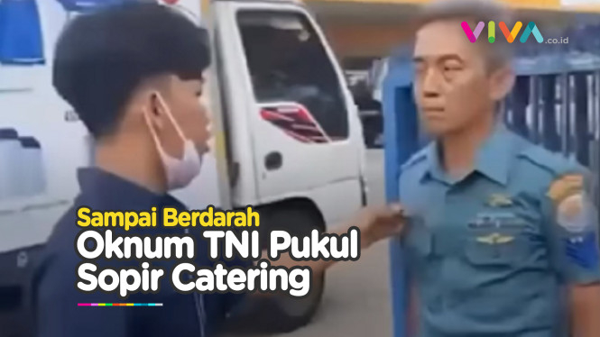 Gegara Sepele, Oknum TNI AL Hajar Sopir Mobil Catering