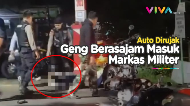 Gangster Masuk 'Kandang Macan' Auto Dihajar Pasukan TNI