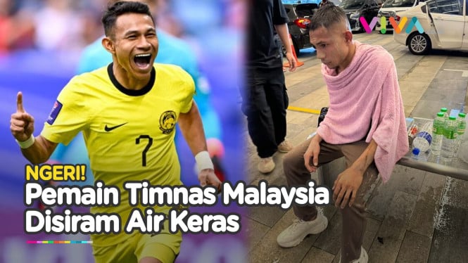 Pemain Timnas Malaysia Faisal Halim Disiram Air Keras OTK