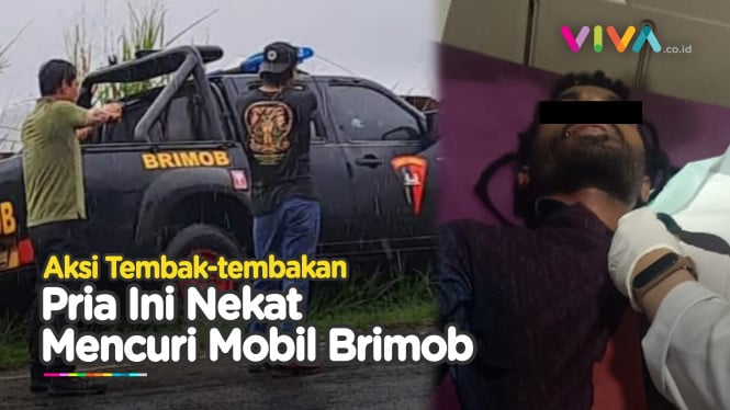 Polisi Kecolongan, Mobil Brimob Papua Dibawa Kabur Maling