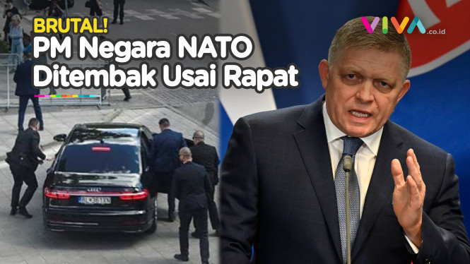 'DETIK-DETIK' PM Negara NATO Ditembak Usai Rapat