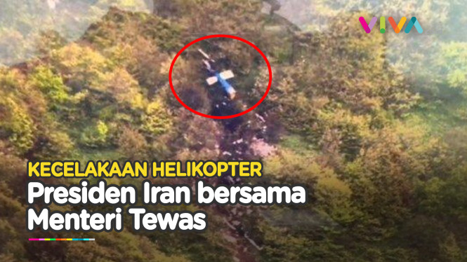 [BREAKING NEWS] Helikopter Ditemukan,  Presiden Iran Tewas