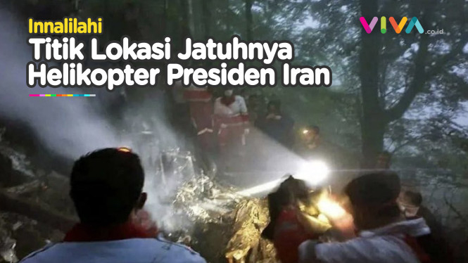 Helikopter Bawa Presiden Iran Jatuh, Tidak Ada yang Selamat?