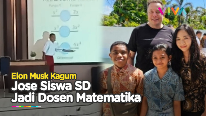 VIRAL Dipuji Elon Musk, Bocah Papua Jadi Dosen Matematika