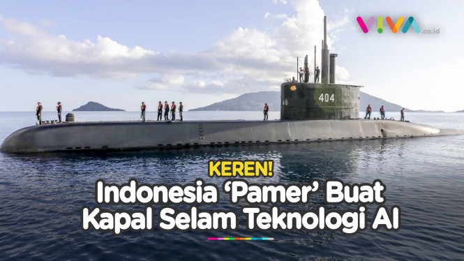 Indonesia Bikin Kapal Selam Teknologi AI