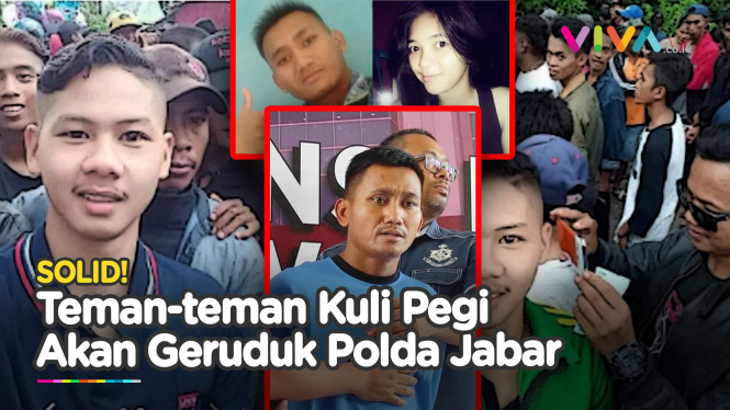 Kuli Bangunan 'Se-Jawa Barat' Bersatu Serbu Polda Jabar