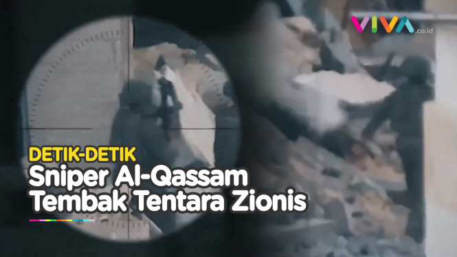 Aksi Sniper Brigade Al-Qassam Lumpuhkan Tentara Zionis