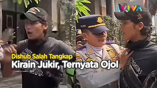 Sampai Demi Allah, Momen Kocak Dishub Salah Tangkap