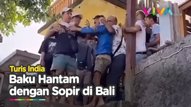 Rusuh, Turis Vrindavan Hajar Warga Bali Gegara Antre Selfie