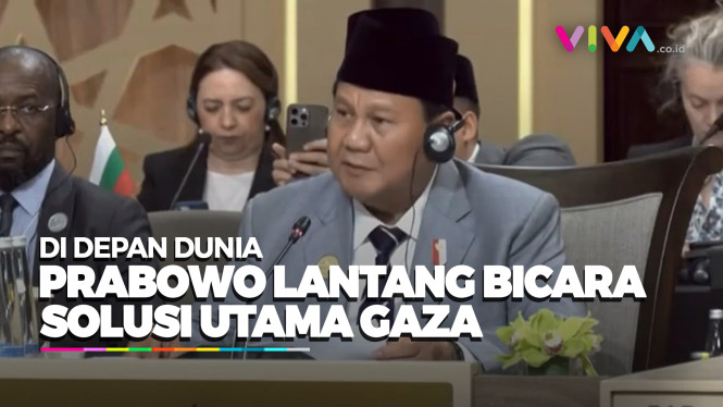 Bicara di KTT Darurat, Prabowo Dukung Kemerdekaan Palestina