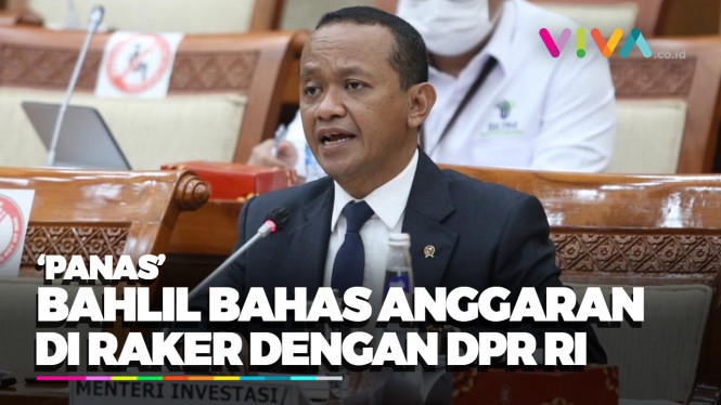 'ADU ARGUMEN PANAS' Menteri Bahlil saat Raker Investasi DPR