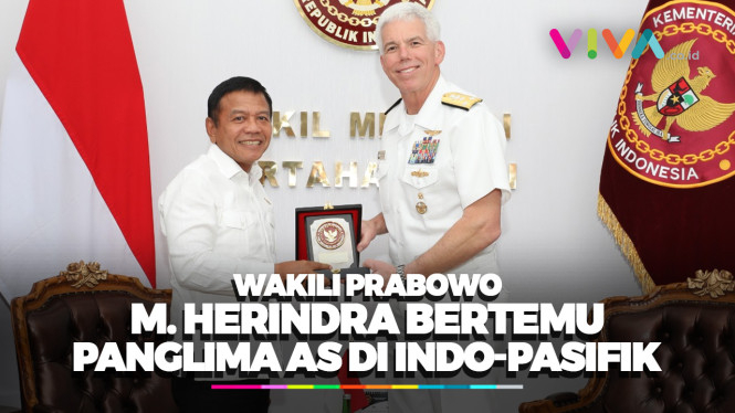Wakili Prabowo, M. Herindra Sambut Kunjungan Panglima AS
