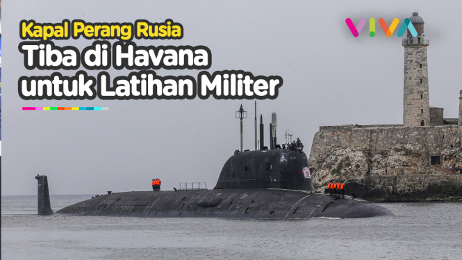 Kapal Perang Rusia Masuk ke Teluk Havana, Ada Apa?