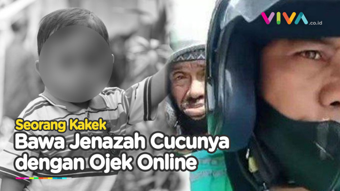 Kakek Antar Jenazah Cucu Sejauh 53 Km Naik Ojol Gegara Ini