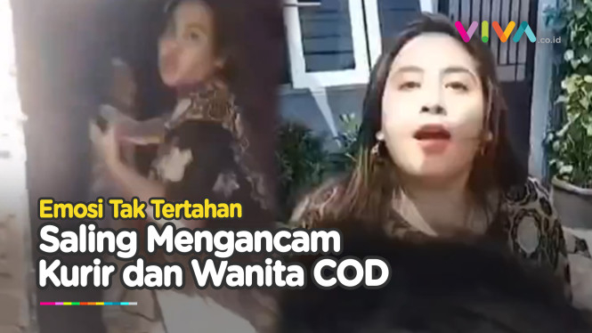 Lepas Kendali, Wanita Ngamuk Nggak Mau Bayar Paket COD