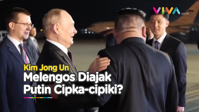 Putin Kunjungi Korut Disambut 'Mesra' Kim Jong Un, Ada Apa?