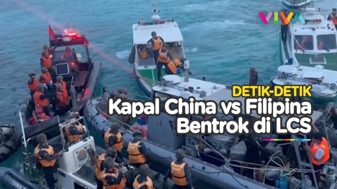 PANAS! China Sergap Kapal Filipina di Laut China Selatan