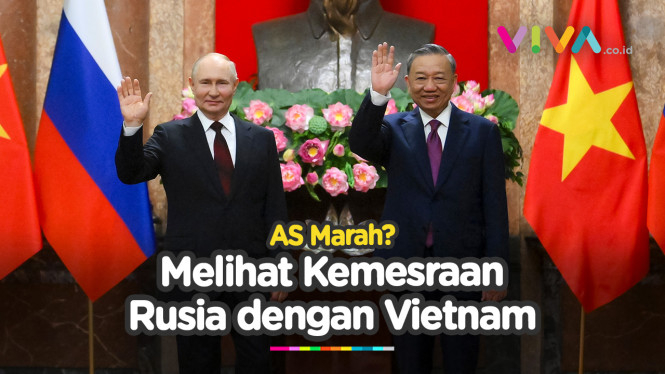 Sambutan Hangat Putin di Vietnam yang Bikin AS Gusar