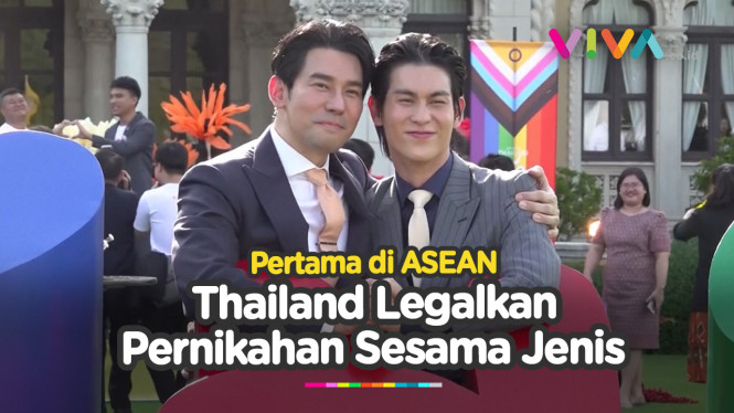 Pertama di ASEAN! Thailand Legalkan Pernikahan Sesama Jenis