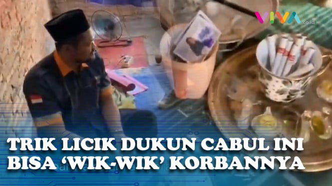 DETIK-DETIK Polisi Grebek Rumah Dukun Cabul di Lampung